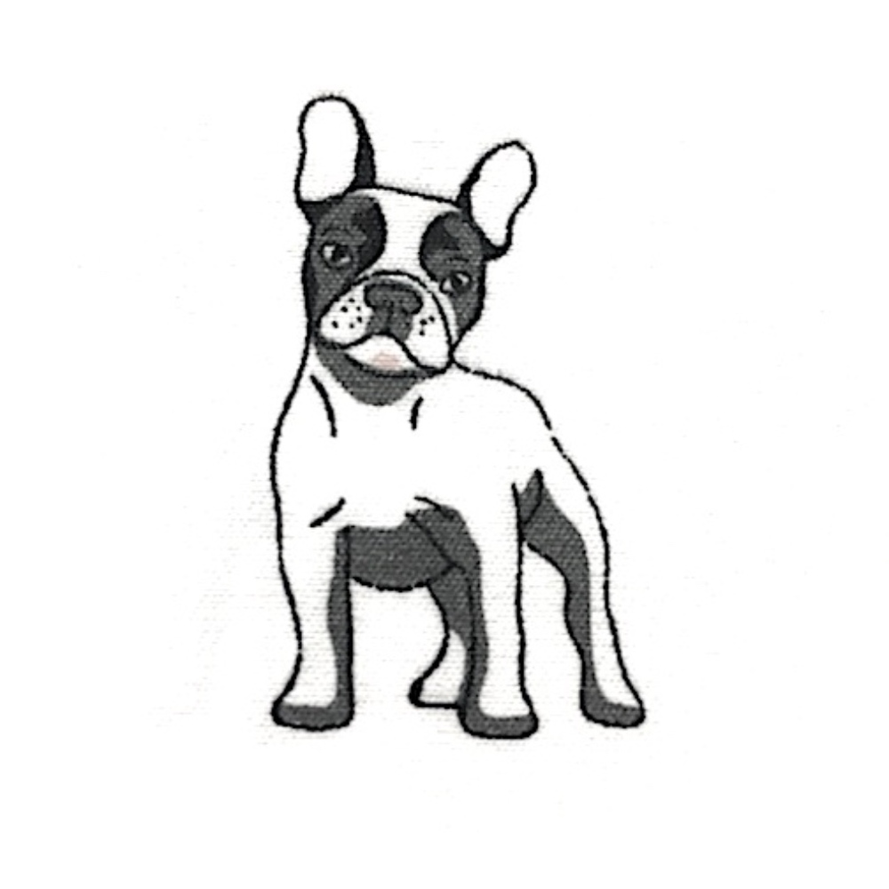 4pc QUEEN Sheet Set ◈ Frenchie - Picture 3 of 4